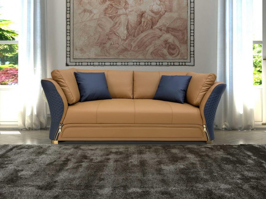 Canapé Trois places Canapé Revêtement Design Siège Canapés Décoration Chambre Mobilier Moderne