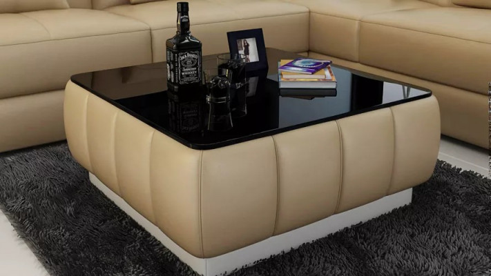 Canapé d'angle Canapé d'angle Design Mobilier de salon Revêtement en cuir Canapé Sofa