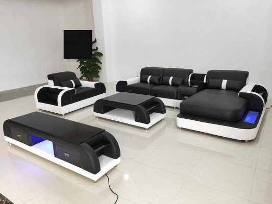 Concepteur Salon paysage L-forme Canapé Canapé d'angle Suite Rembourrage Suite d'angle Canapé