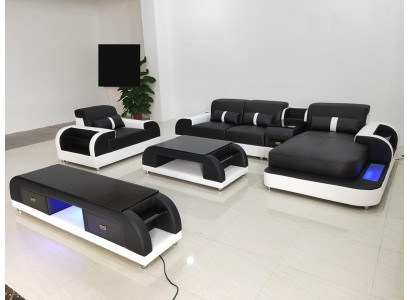 Concepteur Salon paysage L-forme Canapé Canapé d'angle Suite Rembourrage Suite d'angle Canapé
