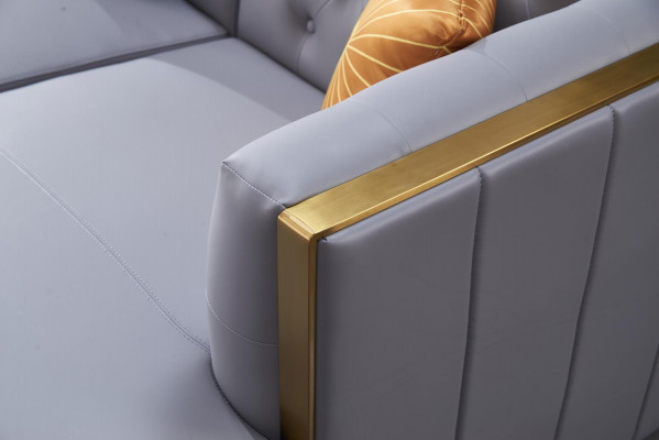 Paysage vivant Canapé d'angle en L Canapé Siège Rembourrage Ensemble Suite Canapé Mobilier de luxe