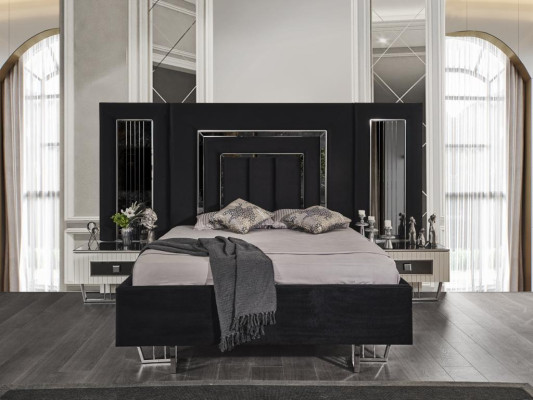 Conception Table de nuit Console Consoles Latérales Tables Dormir Chambre Métal Luxe