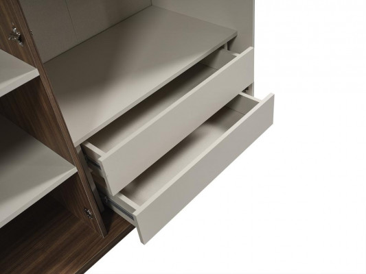 Armoire Armoire Luxe Bois Armoires Design Mobilier Chambre Blanc neuf