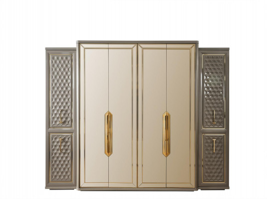 Armoire à vêtements Chambre de luxe Armoire en bois Moderne Mobilier