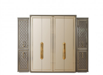 Armoire à vêtements Chambre de luxe Armoire en bois Moderne Mobilier