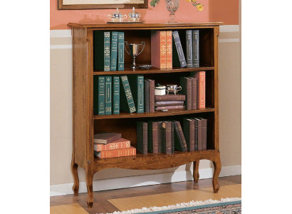 Salle de séjour Vitrine Armoire Livres Étagère Buffet Mobilier classique Étagères Bois