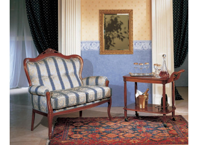 Canapé 2 places Canapés design 2 places Rembourrage Siège classique Tissu textile Canapé