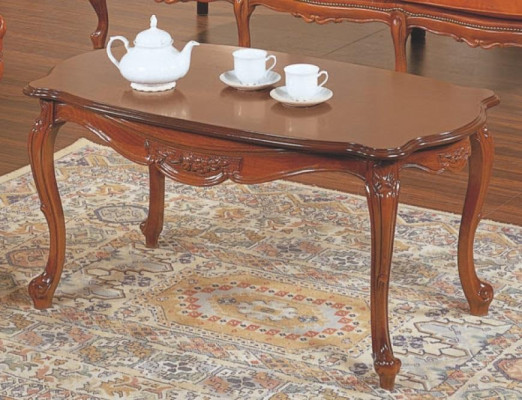 Table basse rectangulaire en bois Tables Salle de séjour Meubles italiens Table de luxe