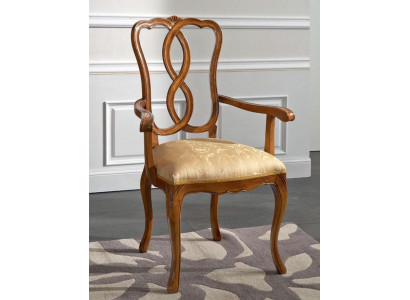 Chaises classiques Chaise Designer Chaise de salle à manger de luxe Fauteuil en bois à accoudoirs chaise en bois