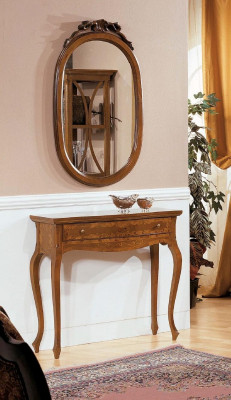 Table console Miroir Buffet Ensemble Bois Styles de Mobilier Italien Elisa 2 pièces nouveau