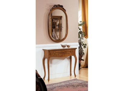 Table console Miroir Buffet Ensemble Bois Styles de Mobilier Italien Elisa 2 pièces nouveau