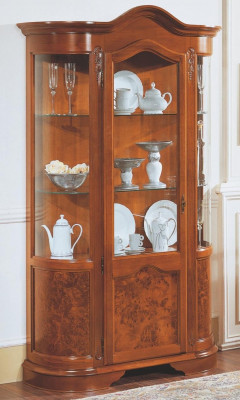 Meuble Armoire en Verre Vitrine Vitrine Bois Vitrines Armoire en Verre Armoires Étagères Italie