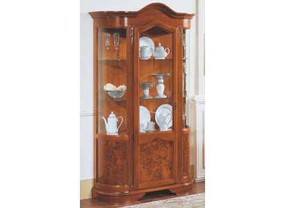 Meuble Armoire en Verre Vitrine Vitrine Bois Vitrines Armoire en Verre Armoires Étagères Italie
