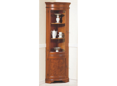 Vitrine Armoires en bois Vitrine en verre Vitrine Armoire Vitrine d'angle Mobilier italien