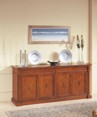 Luxe Commodes Armoire Étagère Mobilier Armoire en bois Italie Buffet Commode Armoire
