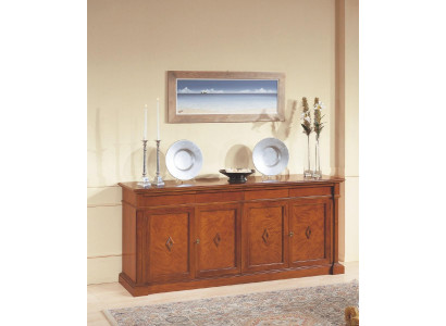 Luxe Commodes Armoire Étagère Mobilier Armoire en bois Italie Buffet Commode Armoire