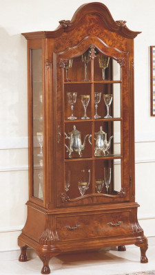 Vitrine armoire à glace marron Meubles Armoires Vitrines Armoire Italienne Mobilier neuf
