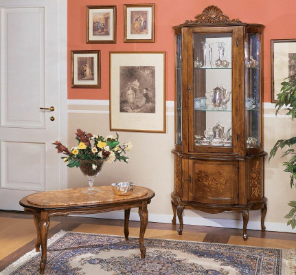 Vitrine Buffet Armoires Design Mobilier Italien Armoire Luxe Baroque Bois