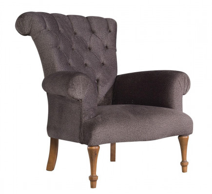 Canapé Chesterfield Canapé Canapé en Tissu de Relaxation Luxueux Fauteuil Rembourré Marron Design