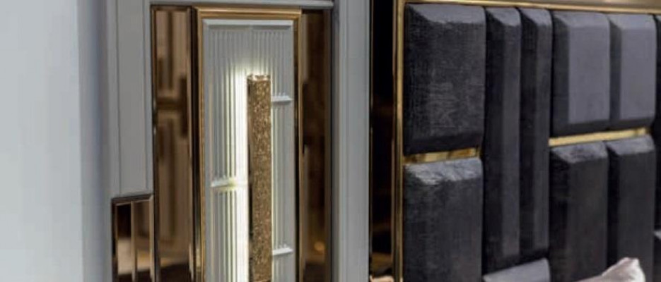 Lits Chambre Luxueux Cadre de Lit Design Lit Rembourrage Designer