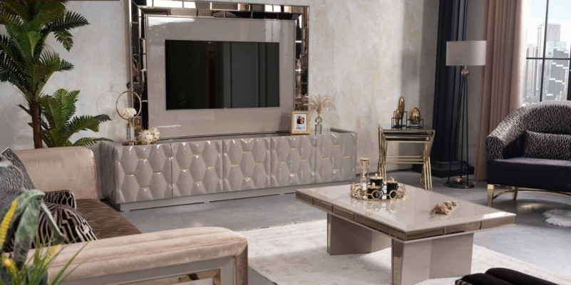 Meubles bas Sideboards en bois Commode italienne Buffet pour salon Designs