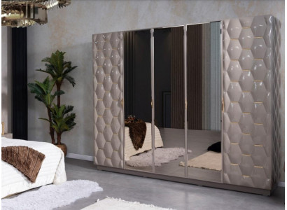 Armoire Armoire de luxe Armoires en bois Conception de meubles Chambre de luxe nouvelle