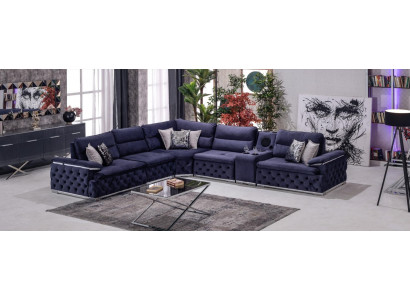 Canapé d'angle forme L Canapé Chesterfield Mobilier Canapé Design Italie