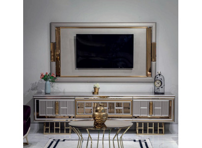 Buffet de luxe Mur TV Armoire TV Armoire TV Meuble Armoires Meuble bas