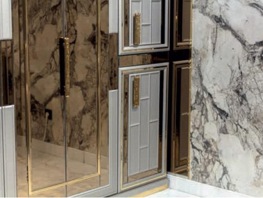 Armoire Armoire Armoires brillantes Mobilier brillant Luxe Paillettes