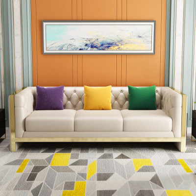 Ensemble de canapé 3+2+1 places Canapé design Canapé rembourré Canapé moderne de luxe