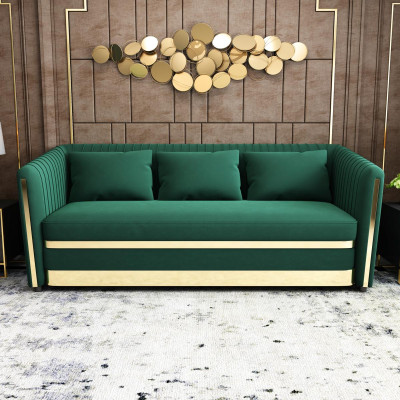 Ensemble de canapé Textile Canapé Design Moderne Canapé 3+1 Places Canapés