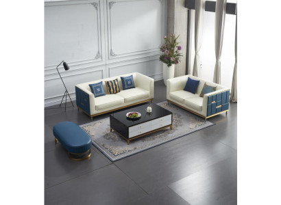 Ensemble de canapés 3+2 places, suite moderne, groupe de sièges, canapé de luxe