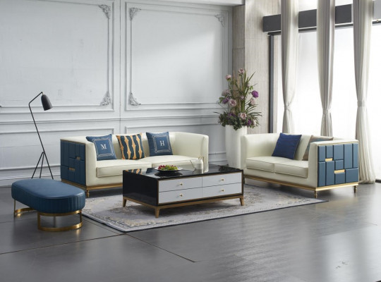 Ensemble de canapés 3+2 places, suite moderne, groupe de sièges, canapé de luxe