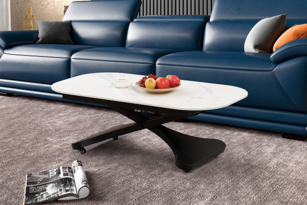Table basse Tables de design Tables de colonnes Mobilier de luxe pour le salon 140x80