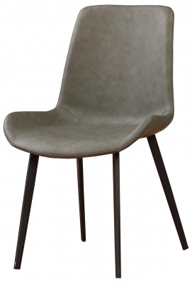 Chaise de fauteuil moderne 1x Chaise à manger TV Siège Chaise rembourrée Club Lounge
