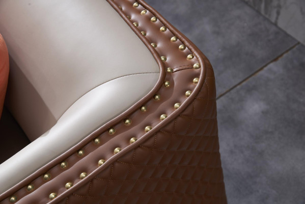 Fauteuil Club Lounge, fauteuil design Lehn, fauteuil rembourré, sofa 1 place TV, neuf.
