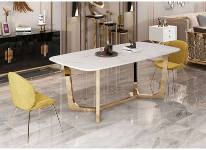 Style italien Meubles Table de salle à manger Table Bois Meubles Salle à manger Tables à manger de 180x90cm