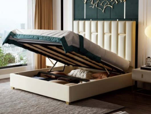 Chambre de luxe Lit double Lit 150/180x200cm Métal neuf Hôtel