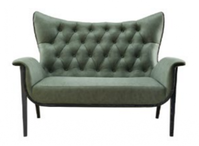 Canapé Chesterfield 2 places Tissu Designer Canapés Ensemble Canapés Deux places