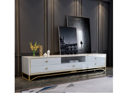 Buffet télé Armoire Basse TV Armoire Meuble TV Table TV