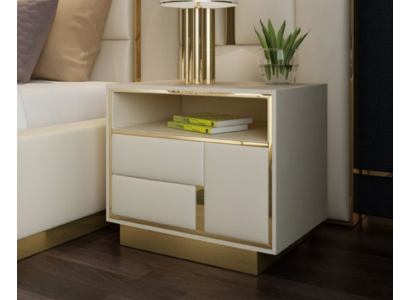 Table de nuit Console Côté Chambre Tables Consoles en Métal de Designer