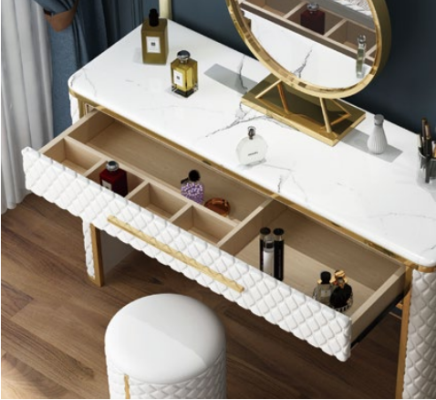 Console Coiffeuse Tables Table de maquillage Console pour chambre à coucher Secrétaire