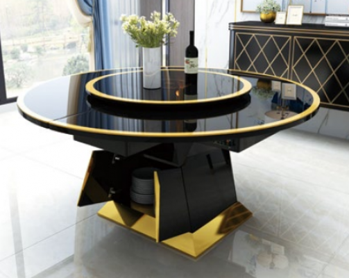 Ensemble de chaises de salle à manger design en métal tables fauteuil 6 chaises + suite de table