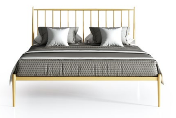 Meubles de designer en cuir italien Lit Double Chambre à coucher 180x200cm