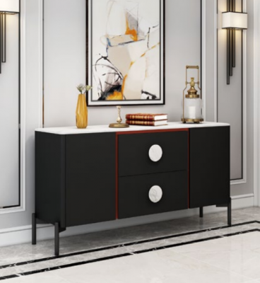 Designer italien Kommode Sideboard Schrank Regal Metall Luxus Wohnen