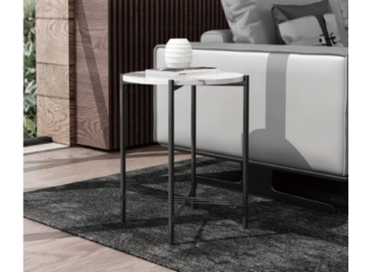 Table d'appoint Table ronde Table basse Table de canapé Salon Rond
