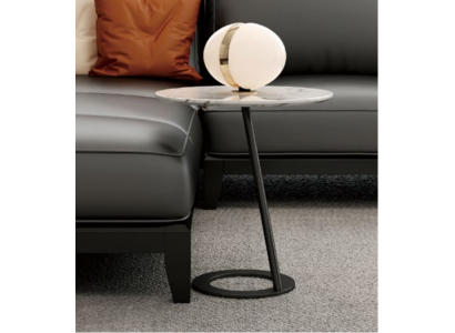Table d'appoint table ronde table basse canapé salon rond design décoratif