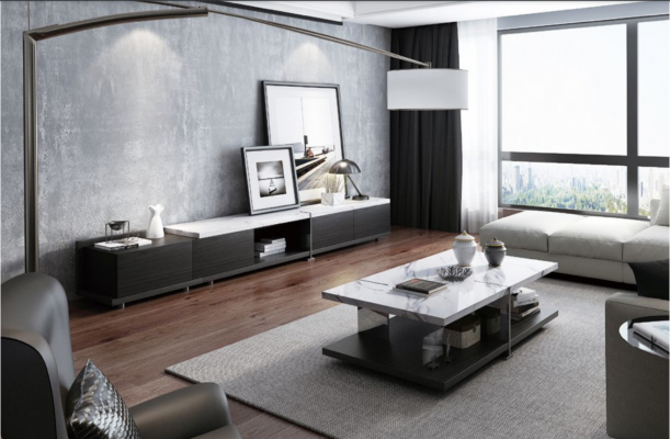 Table basse en marbre Table basse Table d'appoint Table de design Table de salon