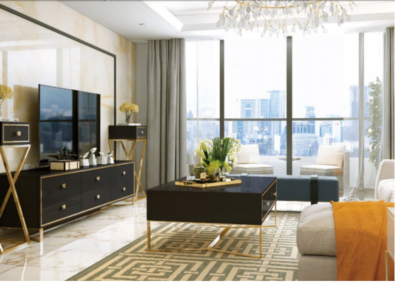 Buffet Meuble TV Commode TV Armoire Basse Meuble TV Décoratif Armoires