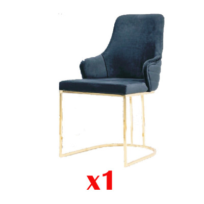 Chaise de salle à manger style italien Design de chaise moderne Rembourrage royal